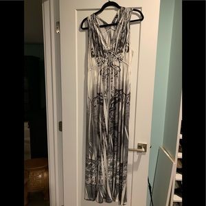 Apt 9 silky maxi dress large